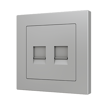 ZS55 Double RJ45 outlet