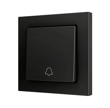 ZS55 Simple Soft push button for 1 binary input 55×55 mm