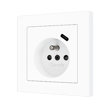 ZS55 French Socket with USB C